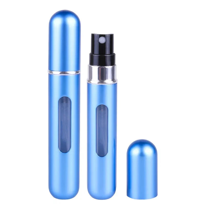 8Ml/5Ml Mini Bottle Refillable Perfume Spray With Spray Scent Pump Empty Cosmetic Containers Portable Atomizer Bottle