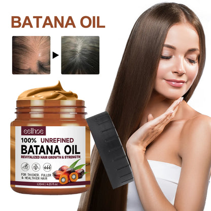 100% Pure Organic Hair Mask Batana Oil Hair Growth Oil Natural Treatment Nourish Reduce Hair Loss Anti-Breakage Hair Conditioner