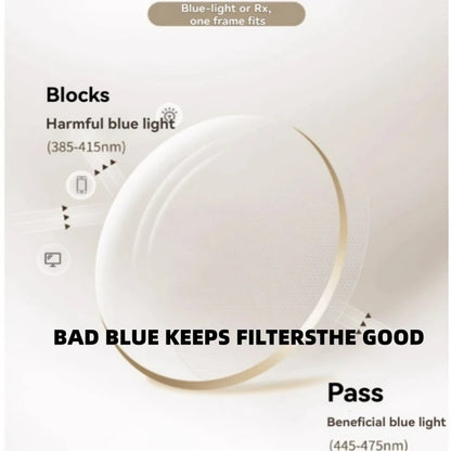 New ultra-light pure titanium thickened wide-edged large-frame glasses for men's fashionable and versatile big face design