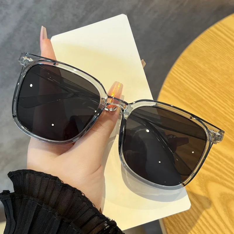 New Vintage Rectangle Glaases Frame Men Women Brand Designer Square Sunglasses Frame Fashion Luxury Sun Glasses Oculus UV400