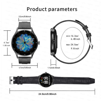Fashion Smart Watch Plus 1.55 HD For Men And Women Bluetooth Call 3D UI Health Tracker Motion Trajectory Business Watch Original