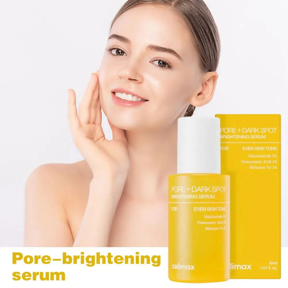 [Celimax] 30ml Pore-brightening Serum Brightening Pore Ampoule for Blemish Removal Reduces Dark Spots Tightens Pores for Women