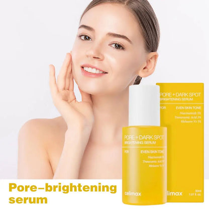 [Celimax] 30ml Pore-brightening Serum Brightening Pore Ampoule for Blemish Removal Reduces Dark Spots Tightens Pores for Women