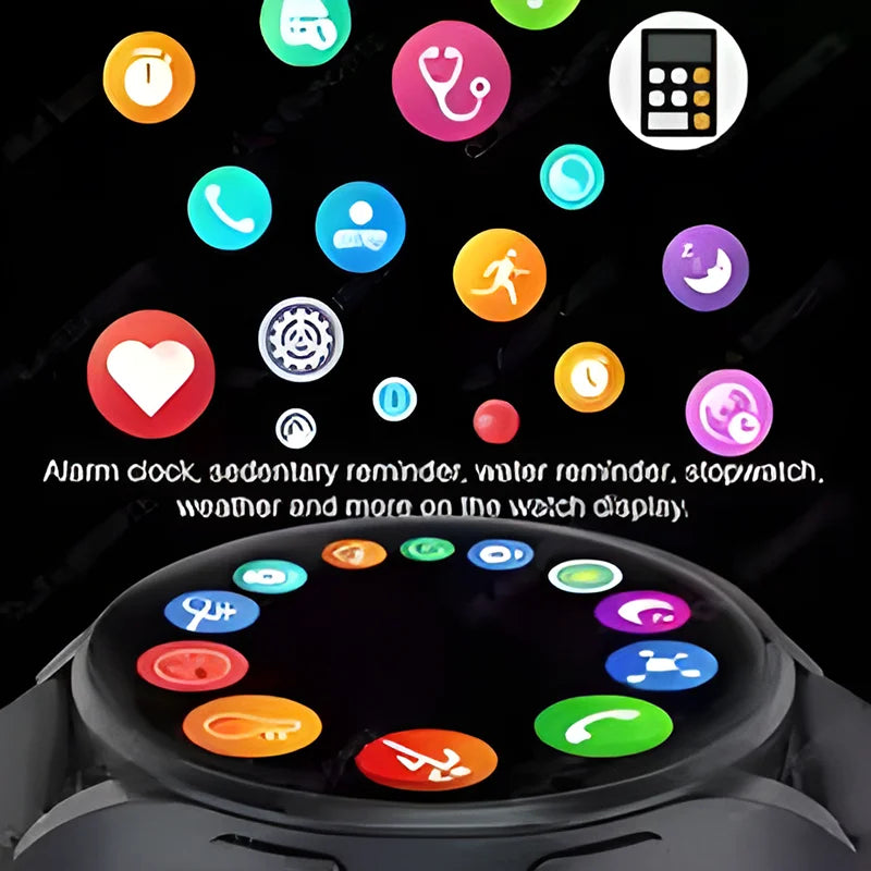 2025 Smart Watch 6 Men And Woman 1.44 Inch Screen Bluetooth Call Heart Rate Health Sleep Monitor For Wacthes 6 Pro Updates Phone