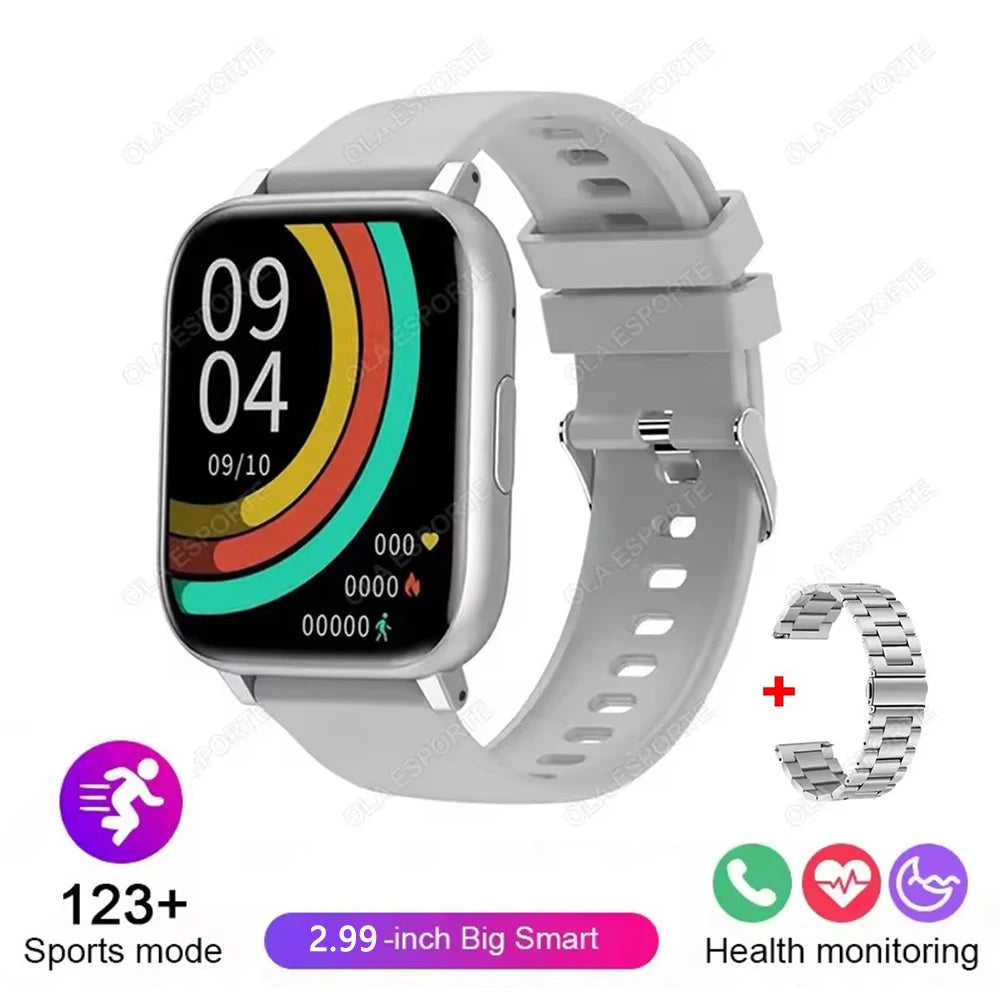 Women Sports Watches All-day Heart Rate Monitoring NFC Health Smartwatch AI Voice HD Bluetooth Call Fitness Clock Sports Watches