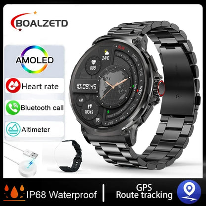 2025 New 1.85inch Smart Watch Men Ultra 710mAh Large Battery Bluetooth Call 400+ Watch Faces Sport Outdoor Waterproof Smartwatch