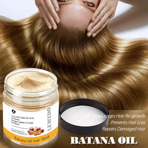 Lewedo Batana Mask Traction Alopecia Thicken Oil Hair Conditioner Oil Hair Care Strengthening Grease Anti Break Repair Care