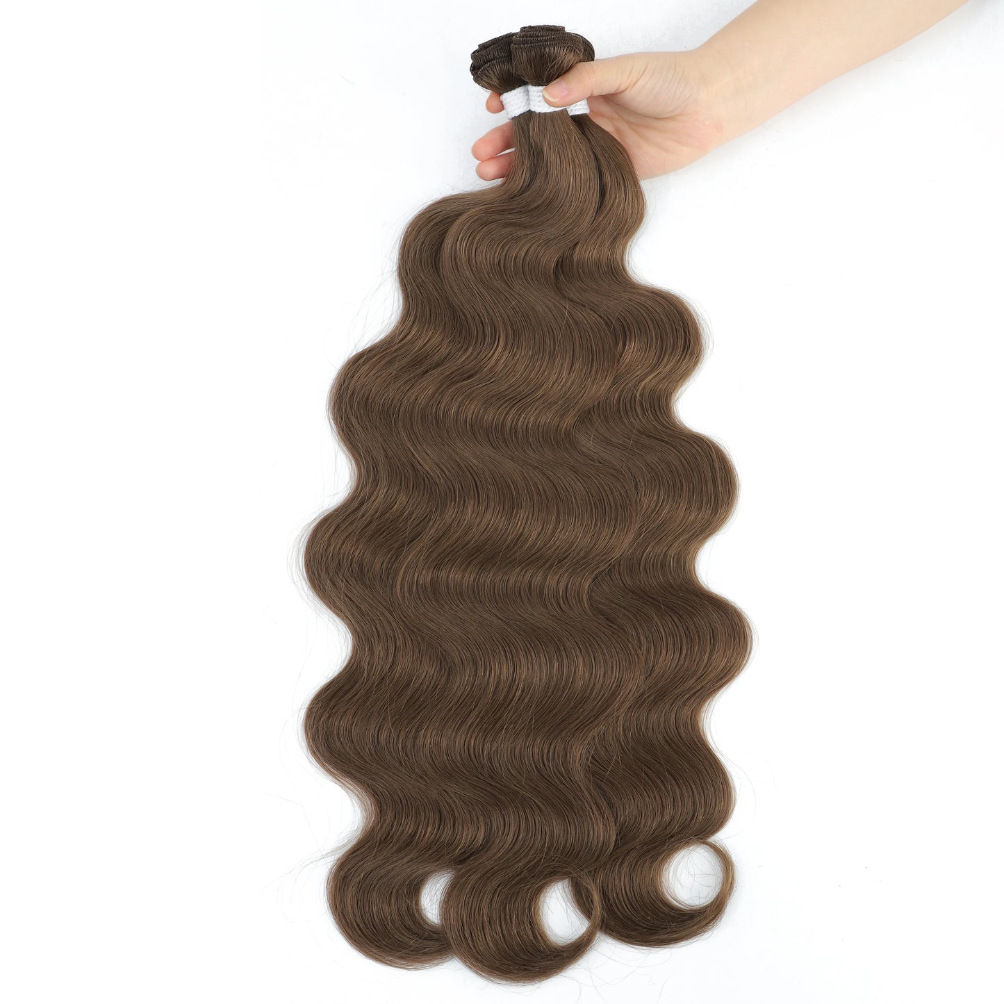 Gladys Body Wave Hair Bundles 26 Inch Soft Long Synthetic Body Wave Hair Weave White Grey  613 Blonde 100g Hair Extensions