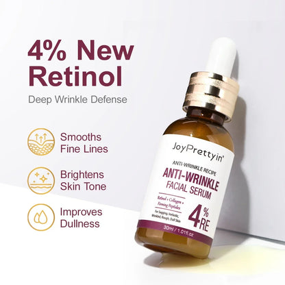 Retinol facial essence smoothes, moisturizes, reduces fine lines, tightens and nourishes essence