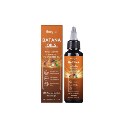Batana Hair Oil Rosemary Hair Growth Scalp Care Oil Nourishes Hair Conditioning Follicle Strengthens Roots Anti Loss Repair Dry