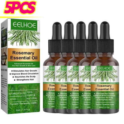 Essential Oil Scalp & Hair Strengthening Rosemary Oil for Hair Growth Repair Damaged Hair Care 30ml Anti Loss Hair Oil