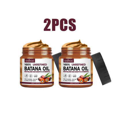 100% Pure Organic Hair Mask Batana Oil Hair Growth Oil Natural Treatment Nourish Reduce Hair Loss Anti-Breakage Hair Conditioner