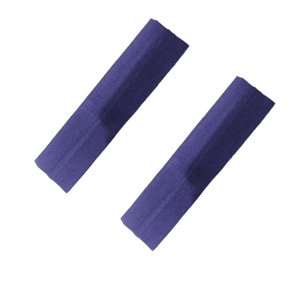 Hot SALE!! 2PCS Sports Headbands High Elastic Women Gym Yoga Hair Bands Exercise Tennis Fitness Running Sweat Head Hair Bands