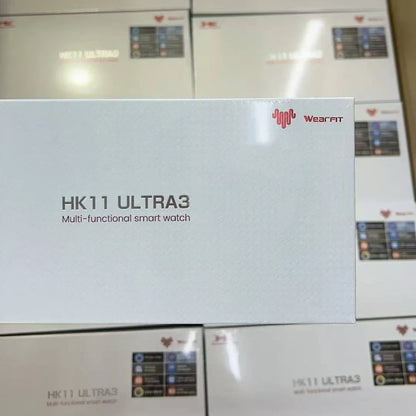 HK11 Ultra 3 Smart Watch Amoled Screen 2GB AI Translate Local Album Music  Sports Watch Men's Smart Watch HK10 Ultra3max Upgrade