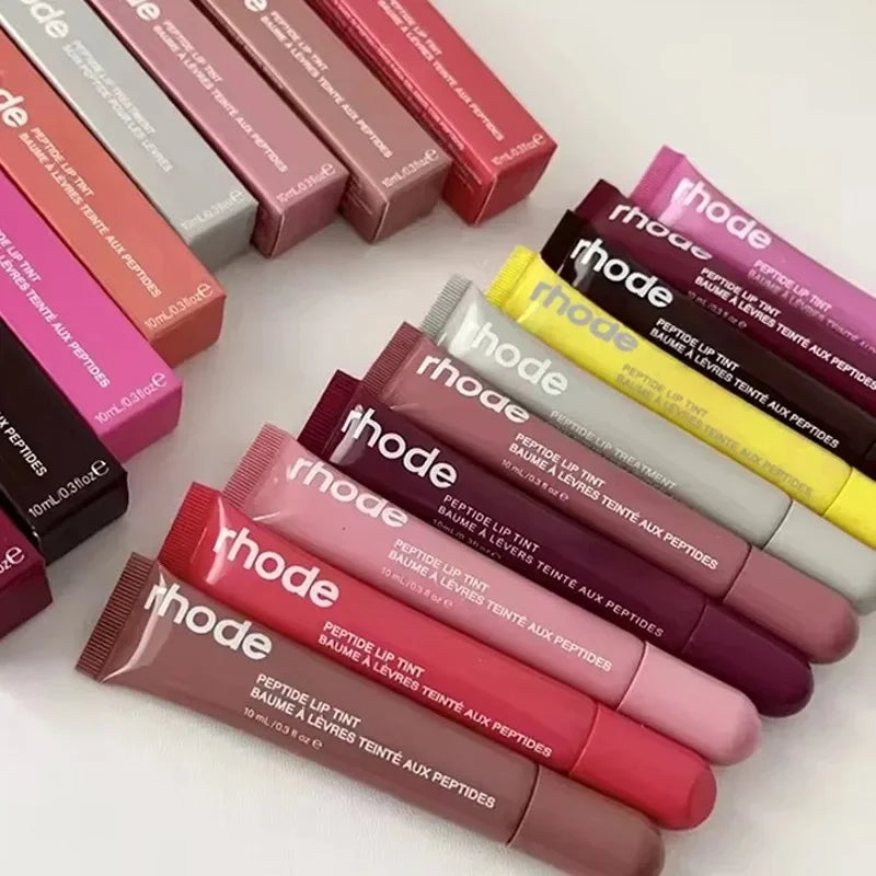 Fashion Summer New Ribbon Lemontini Cinnamon Roll Moisturizing Lip Gloss Glaze Essence Gel Oil Lipstick Long Lasting Makeup