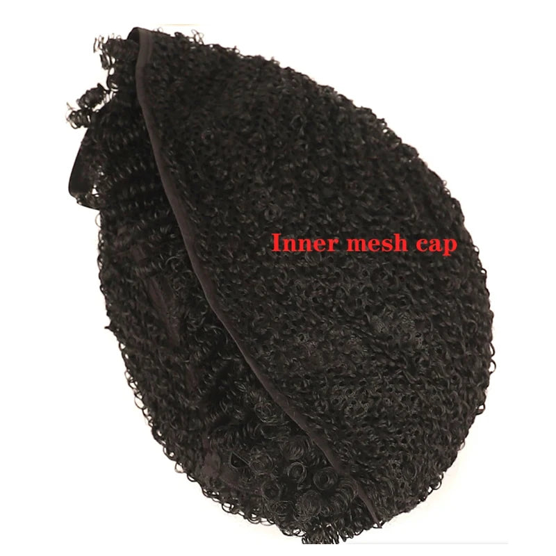 Synthetic Short Soft  Afro Kinky Curly Wigs for Black Women Glueless Black Wig  Hair Wigs Allure