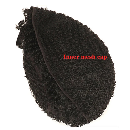 Synthetic Short Soft  Afro Kinky Curly Wigs for Black Women Glueless Black Wig  Hair Wigs Allure