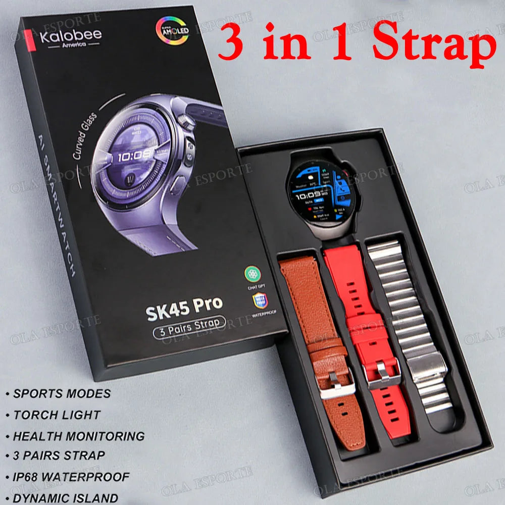 2025 New Smart Watch GPS Tracker Sport Smart Watch Men Women Bluetooth Call Heart rate Health Monitor IP68 Waterproof SmartWatch