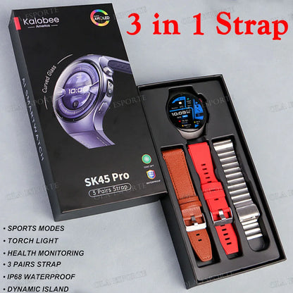 2025 New Smart Watch GPS Tracker Sport Smart Watch Men Women Bluetooth Call Heart rate Health Monitor IP68 Waterproof SmartWatch