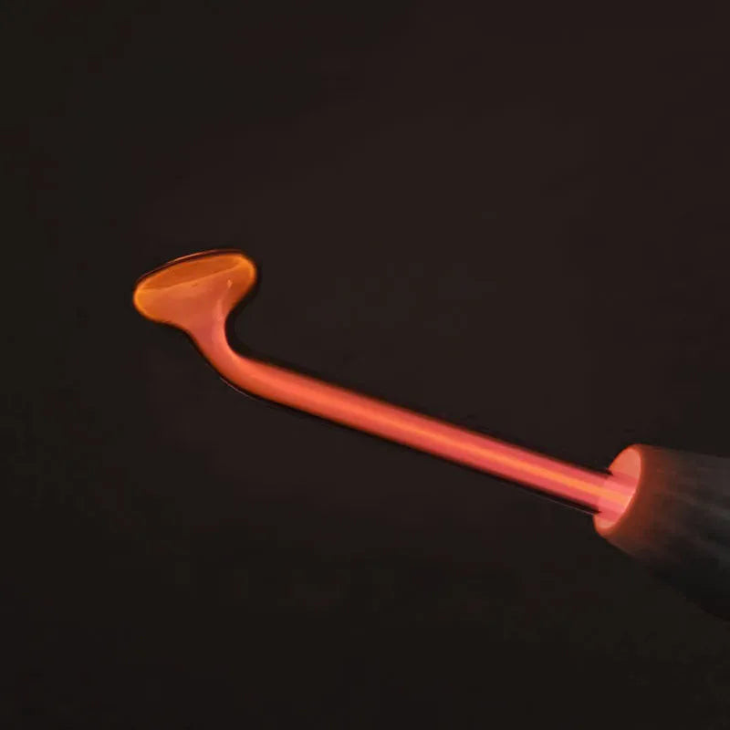 Replace HF Wand Spiral Electrode Glass Tube Argon Violet Ray Neon Acne Skin Care Face Body Massage