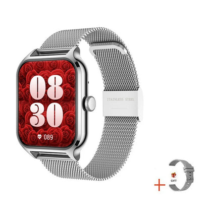 2024 Bluetooth Answer Call Smart Watch Men 1.73 inch Full Touch Fitness Tracker Waterproof Sport Smartwatch Women PK GTS4 Pro
