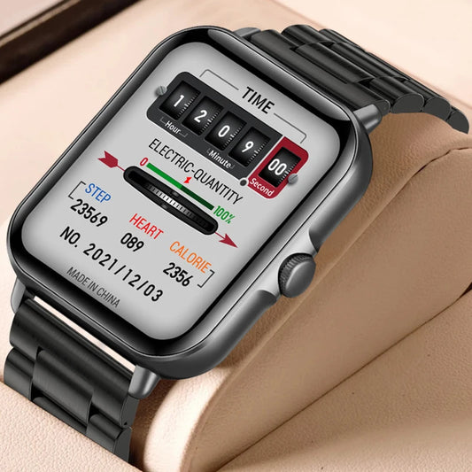 2025 2.01'' Smart Watch Bluetooth Call Play Music Smartwatch Fitness Clock Digital Sport Waterproof Watches for Xiaomi Men Women