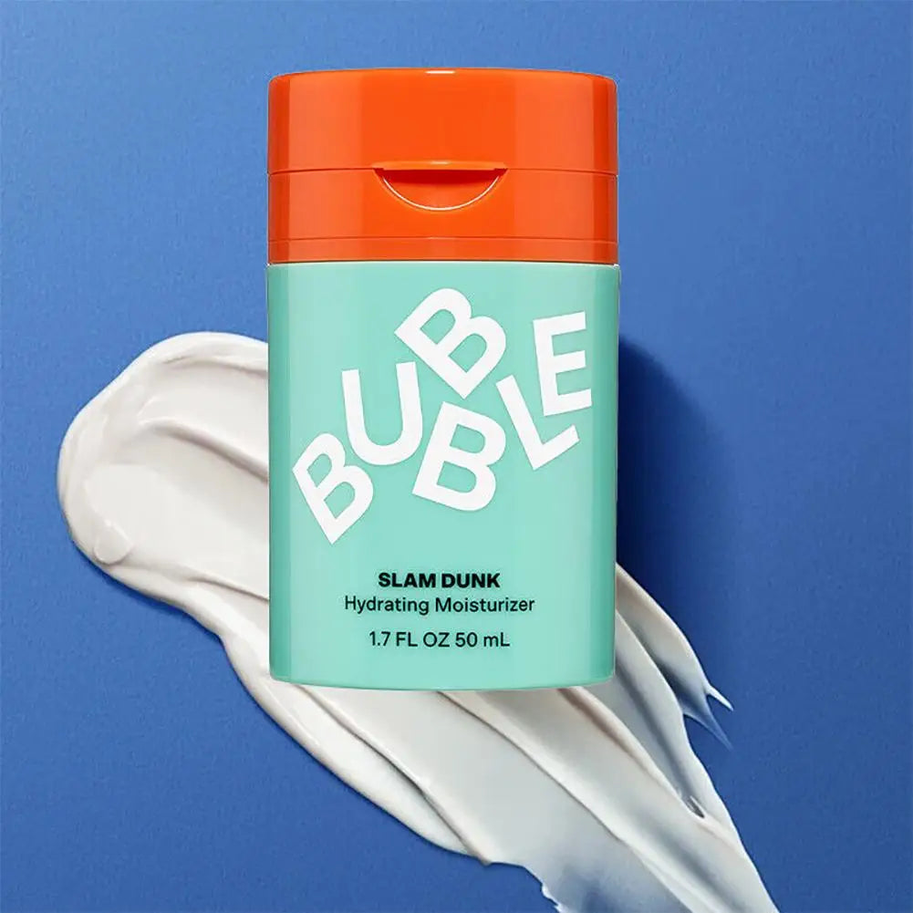 Bubble Skincare Advanced Balancing Face Cream Eye Cream Vitamin E Aloe Vera Gel Niacinamide to improve skin texture and radiance