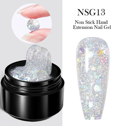 Born Pretty 15ml Aurora 3D Shaping Non Stick Hand Nail Extension Gel Soak Off UV LED For Nail Building Manicure Construction Gel