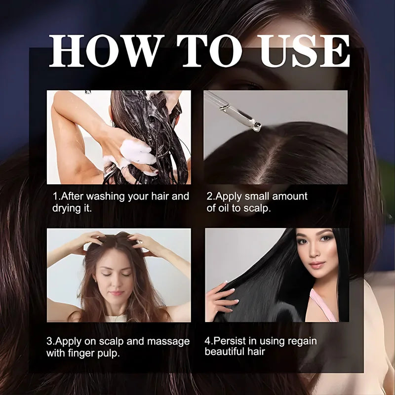 YUITIKUE100% unrefined Batana oil makes hair thicker and healthier, hair mask, hair care, nourishing silky hair texture.