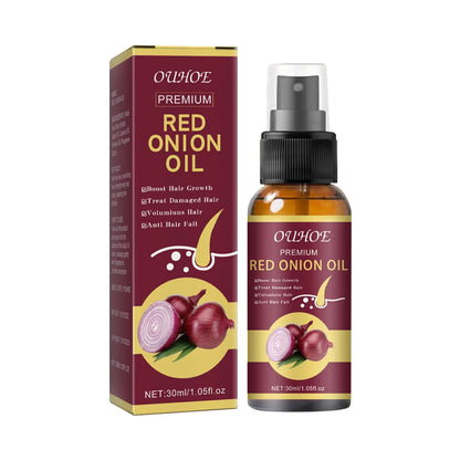 Red Onion Hair Growth Essential Oil Hair Care Spray Prevent Hair Loss Nourish Hair Roots Improve Hair Texture Hair Care Products