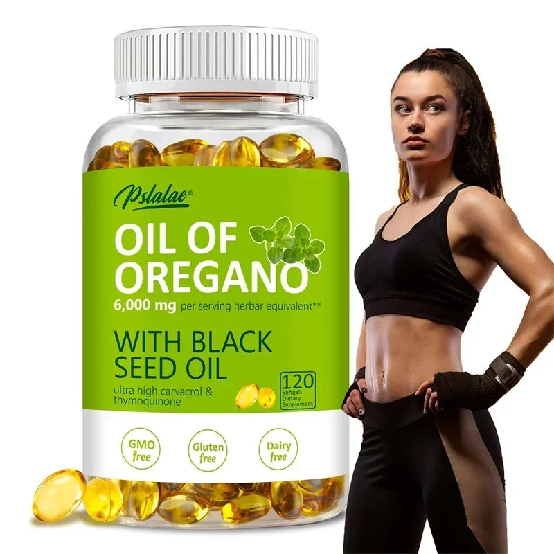 Oregano Oil - Antioxidant, Skin Care, Hair Care, Heart Health, Blood Sugar Promotion, Immunity Enhancement