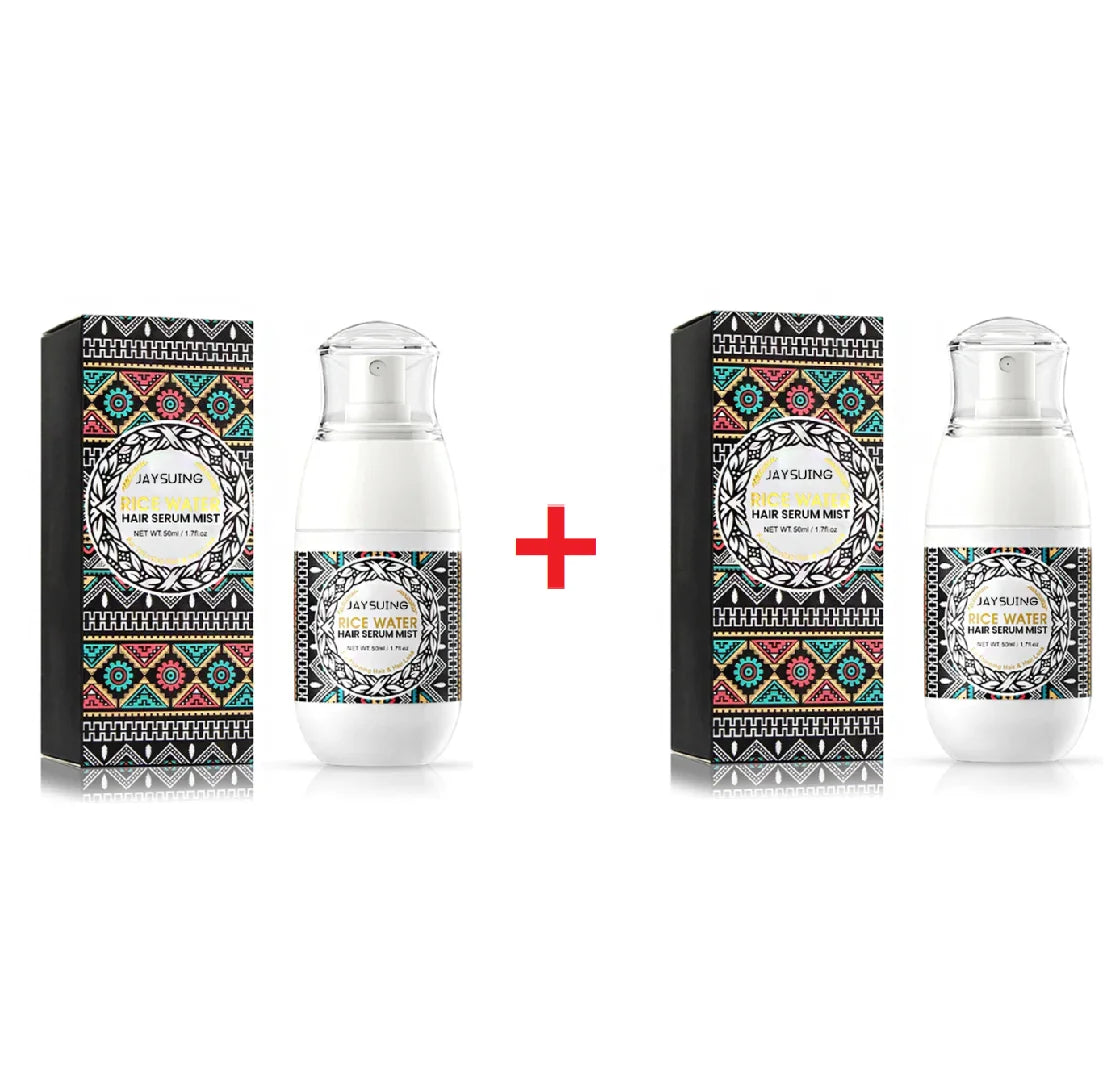 Fast Hair Growth Spray Fermented Rice Water Serum Prevent Thinning Dry Frizzy Repair Refreshing Anti Hair Loss Treatment Product