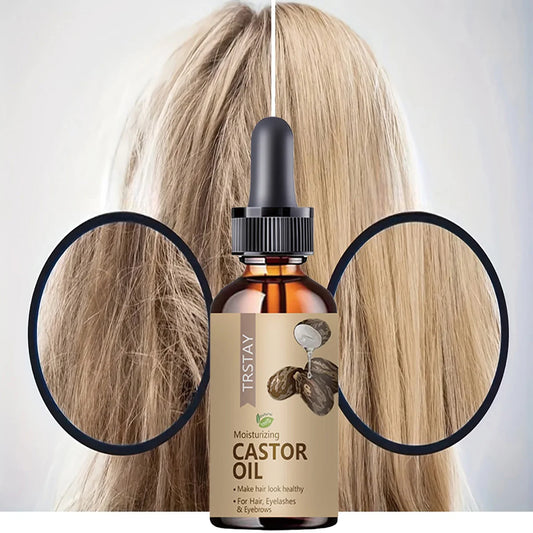 TRSTAY Moisturizing Castor Oil for Hair Eyelids Eyebrows Restores Vitality And Elasticity to Damaged Hair Beauty Health