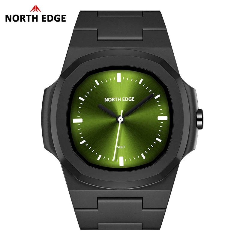 NORTH EDGE VOLT New Smart Watch Men Digital Watch Sports Swimming Fashion Simple Light Square Watch For Men Women Waterproof 50M