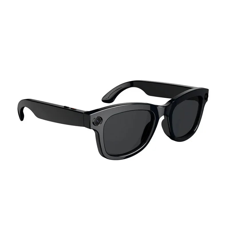 800W Pixel Sunglasses M01Pro AI Smart Intelligent Translation Glasses, Object Recognition Voice Assistant, Call Music