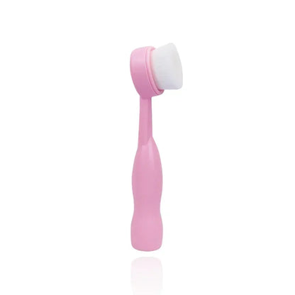 Facial Cleansing Brush Soft Bristles Manual Long Handle Flat Bottomed Standing Deep Face Cleaning Brush Limpieza Facial Skincare