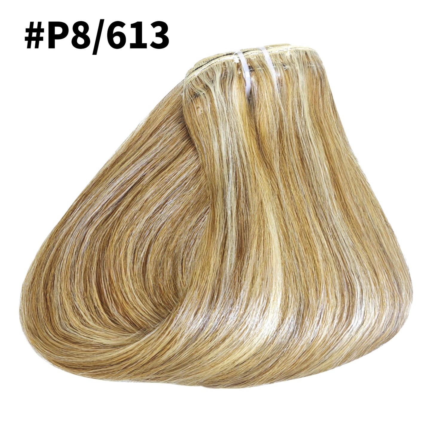 Straight Clip in Hair Extensions Human Hair Brazilian Remy Natural Full Head Seamless Human Hair Clip in Extensions For Women