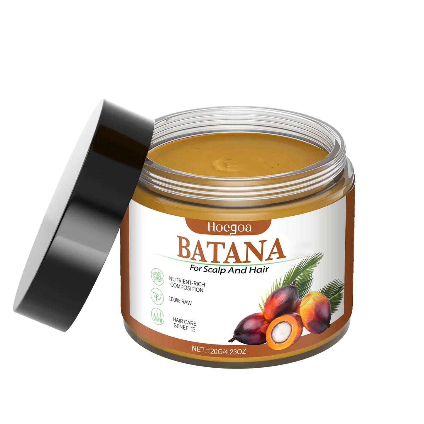 Batana Oil 100% Natural Hair Care Oil Prevents Hair Loss In Men And Women Nourishes Dry Hair Ends Improves Smoothness And Shine