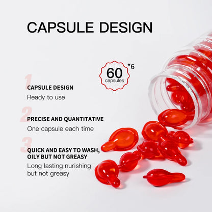 Hair Treatment Serum&Hair care capsules Comfort Hair Care Vitamin Oil Multi-functional Strengthening Smoothing Hair Care Liquid