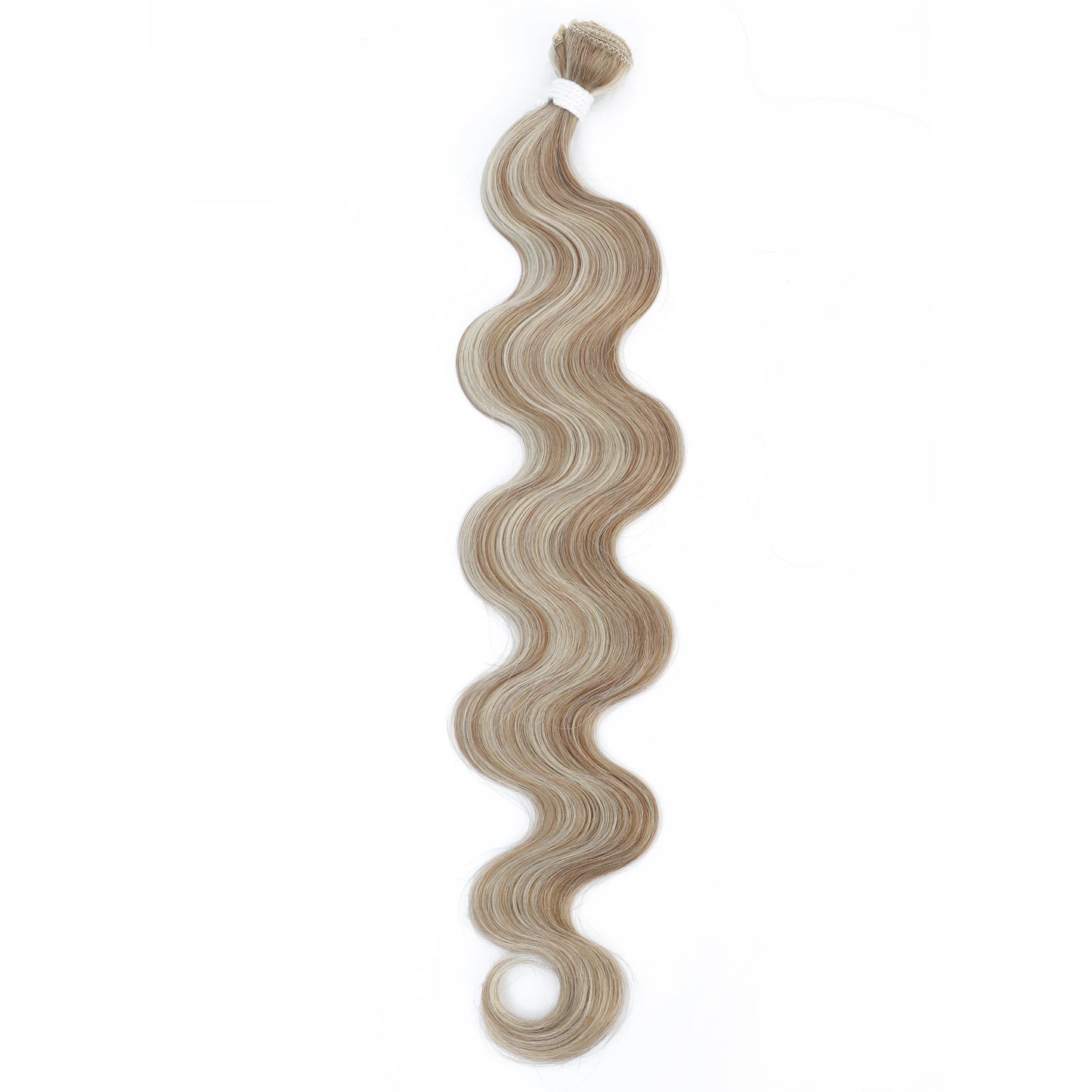 Blond 613 Sliver Gray Body Wave Hair Bundles 26 Inches Highlight Piano 27/613 Natural Synthetic Hair Weave Ombre Brown Ponytail