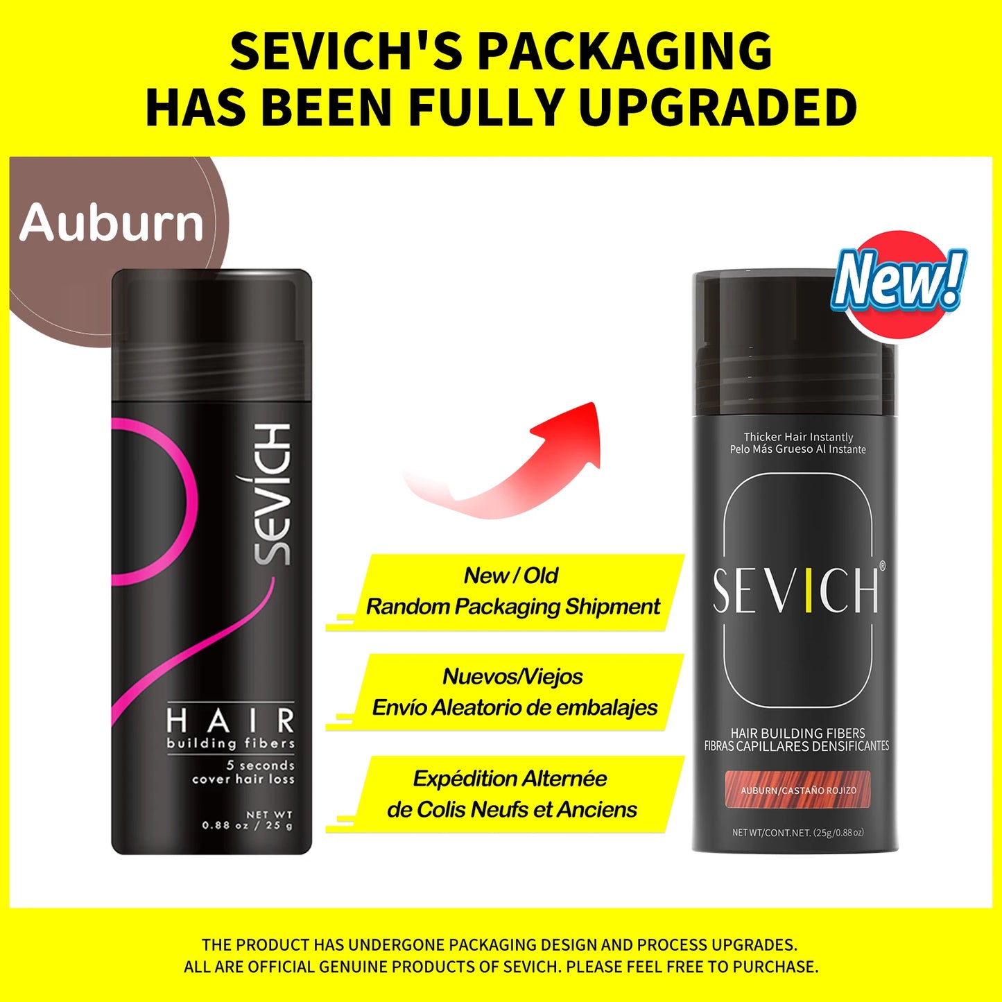 Hair Building Fibers Keratin Thicker Anti Hair Loss Products Concealer Refill Thickening Hair Fiber Powders Growth sevich 25g