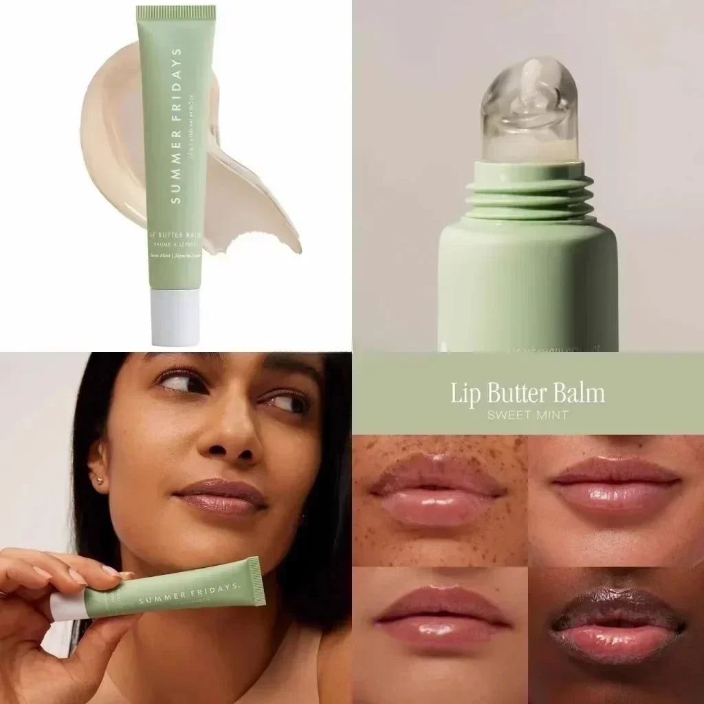 Summer Fridays Lip Balm Moisturizing Mirror Lip Gloss Lip Pink Sugar Coffee Cake Smell Vanilla Lipstick Transparent Oil Makeup