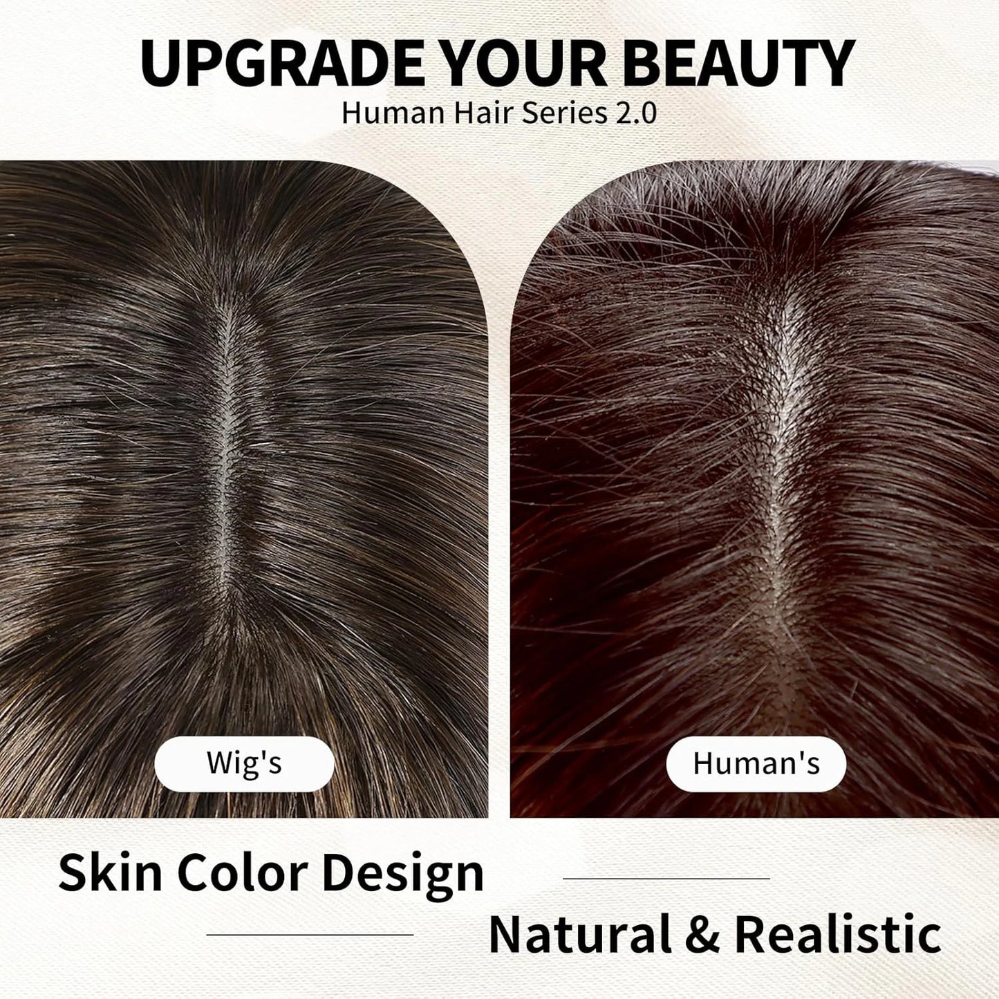 12 Inch Ombre Brown Wigs Human Hair for Women Short Straight Remy Human Hair Wigs With Bangs Brown Natural Hair Real Human Hair