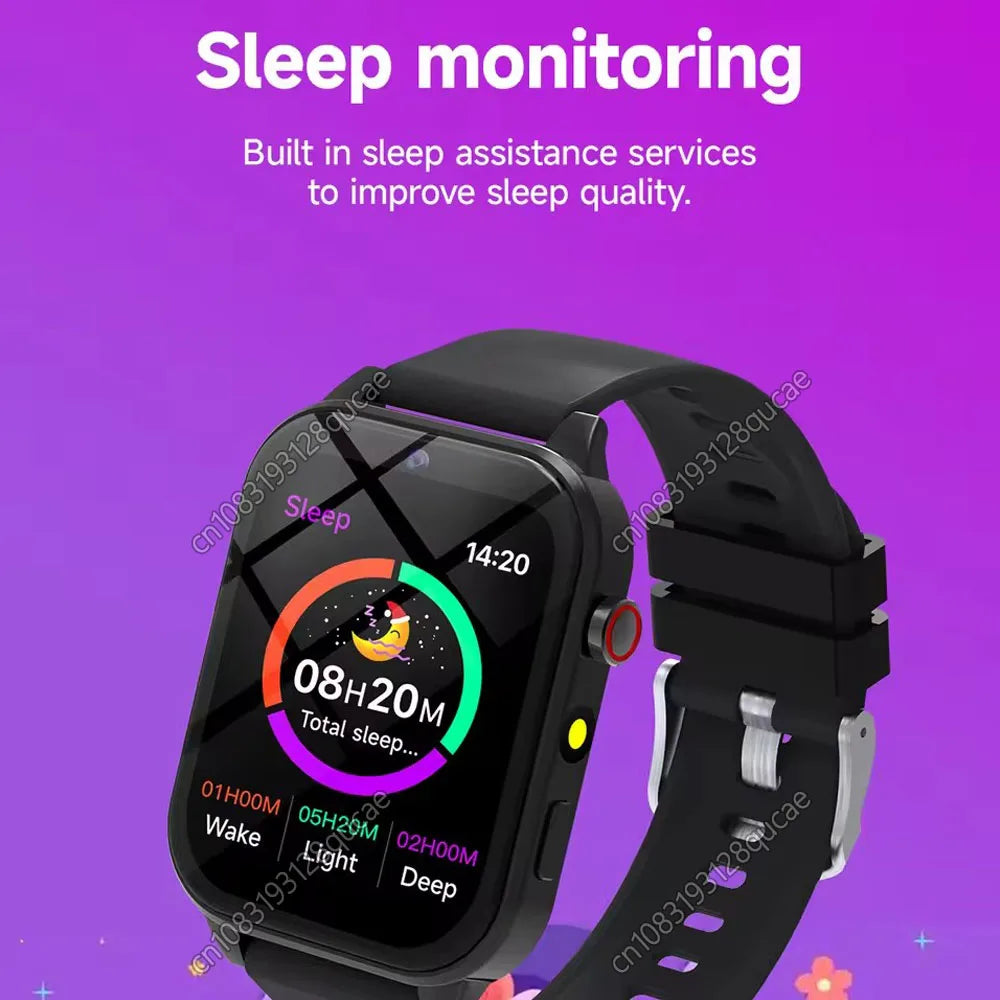 2025 New Smart Watch For Children HD Touch Screen Camera 18 Games Sleep Monitoring Alarm Clock Calculator Birthday Gift Boy Girl