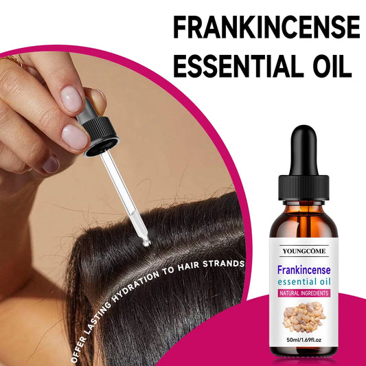 Frankincense Essential Oil Silky Smooth Hair Moisturizes and Softens Hair, Hair Care Essential Oil Prevents Improves Hair Loss