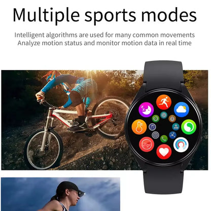 2025 New Watch 6 Bluetooth Call Smart Watch 1.39” 240*240 Custom Dials Sport Men Women Health Monitor Smartwatch For Android IOS