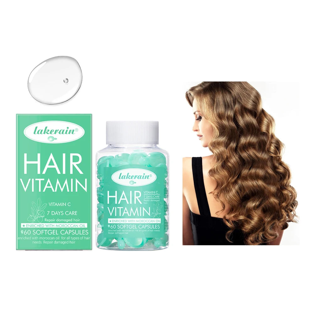 Hair Treatment Serum&Hair care capsules Comfort Hair Care Vitamin Oil Multi-functional Strengthening Smoothing Hair Care Liquid