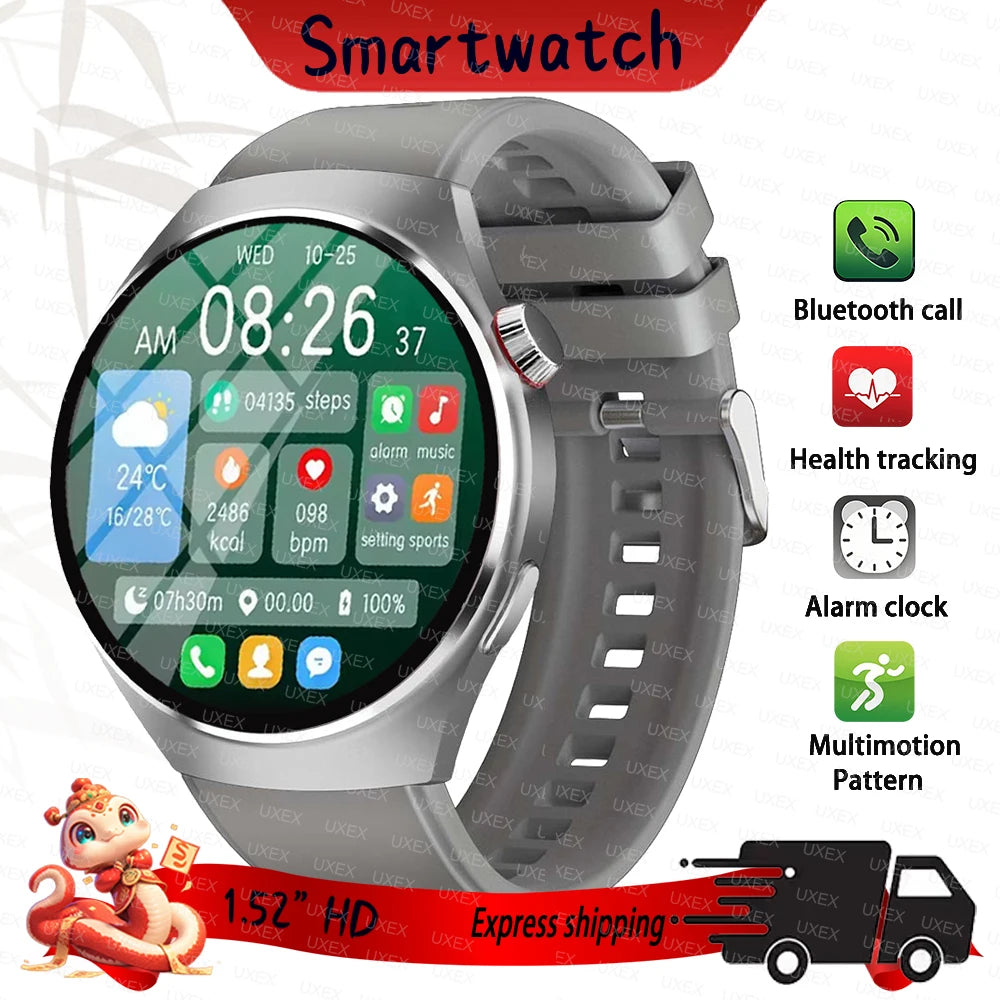 2025 Watch Smartwatch Wemon 1.52” HD Bluetooth Call Offers Today Gift For Men Health Tracking Watches Smart Hombre Business New