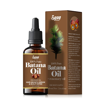 Batana Rosemary Essential Oil Reduct Hair Loss Prevent Split Hair Care Product Nourish Moisturize Improve Hair Quality Hair Care