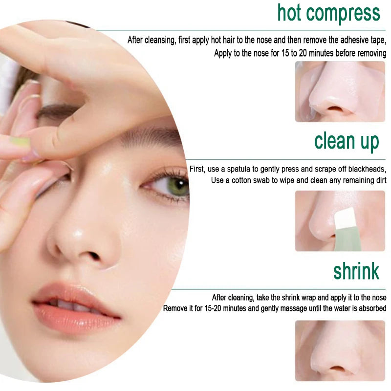 1PCS Deep Cleansing Blackhead and Whitehead Removal Tool for Nasal Facial Skin Cleaning Tool  Pore Cleaner Skin Beauty Care Tool